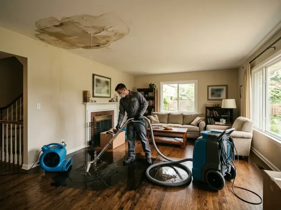 attic-pipe-burst-ceiling-drip-008 — frequently asked questions, Water Damage Restoration & Carpet Care in Candler-McAfee, GA
